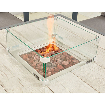 Stone Garden 5 Piece Deep Seating Fire Patio Set in Two Colours – view 7