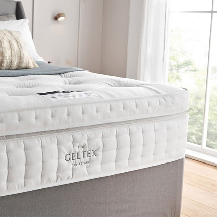 Silentnight Geltex 4000 Pocket Boxtop Mattress & Slate Grey Divan in 4 Sizes – view 3