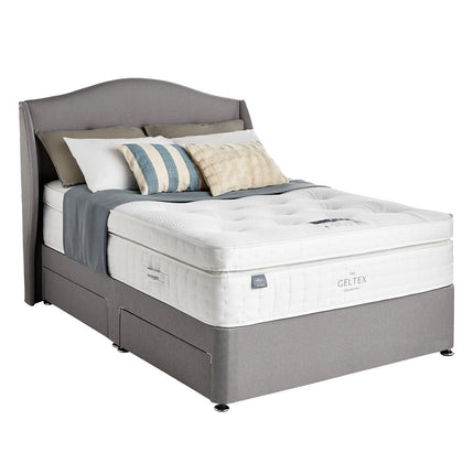 Silentnight Geltex 4000 Pocket Boxtop Mattress & Slate Grey Divan in 4 Sizes – view 2