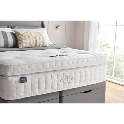 Silentnight Geltex 4000 Pocket Boxtop Mattress & Slate Grey Full Ottoman Divan in 3 Sizes – view 6