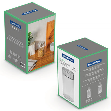 Tramontina Airtight Glass Container Set, 5 Piece – view 5