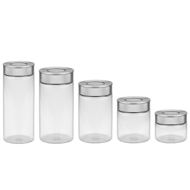 Tramontina Airtight Glass Container Set, 5 Piece – view 2