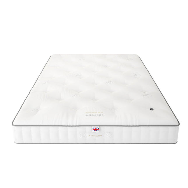 Millbrook Beds Natural 3000 Pocket Mattress in 4 Sizes – view 2