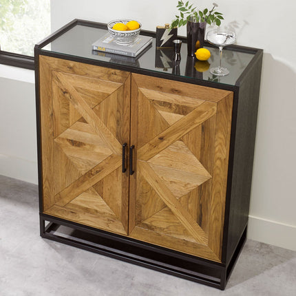 Bentley Designs Greenwich LED Drinks Cabinet – view 3