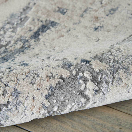 Rustic Textures Rustic Beige & Grey Rug in 3 Sizes – view 4
