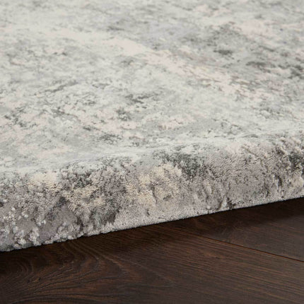 Rustic Textures Mottled Grey Rug in 3 Sizes – view 4