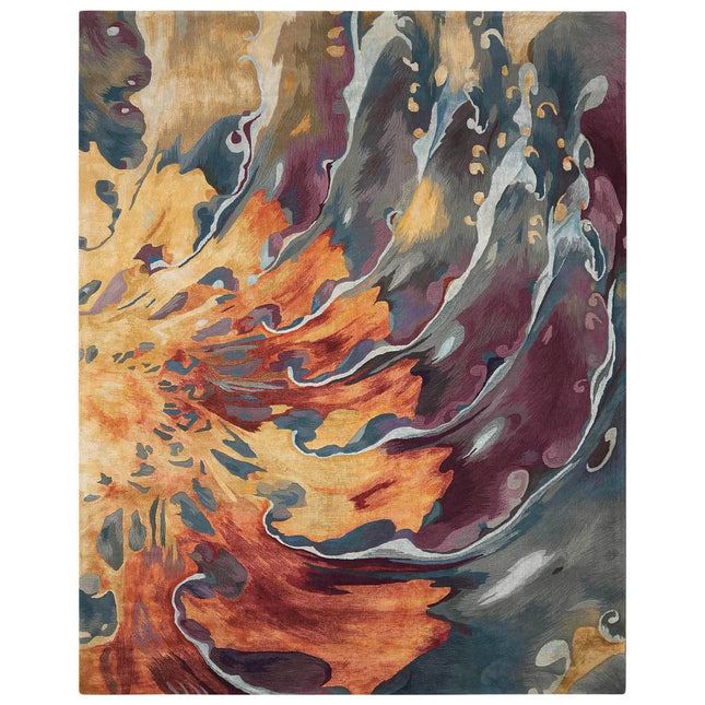 Prismatic Fiery Sensation Rug in 4 Sizes – view 2