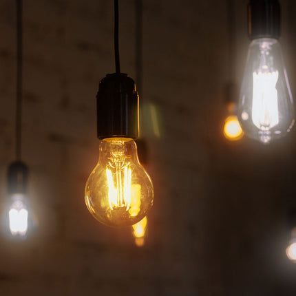 4lite WiZ LED A60 B22 Amber Filament Smart Bulbs 2 pack – view 3