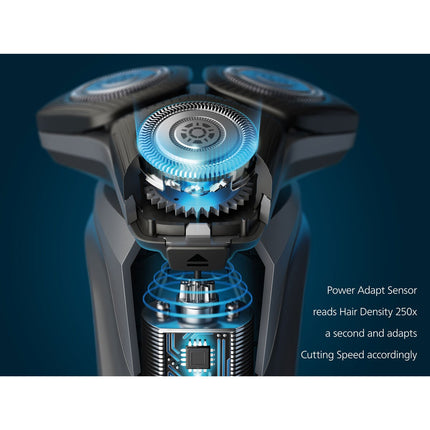 Philips Series 5000 Wet & Dry Electric Shaver with Pop-up Trimmer, Nose Trimmer and Travel Case, S5889/11 – view 4