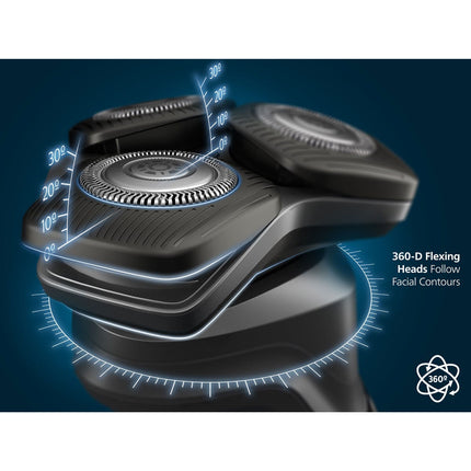 Philips Series 5000 Wet & Dry Electric Shaver with Pop-up Trimmer, Nose Trimmer and Travel Case, S5889/11 – view 5