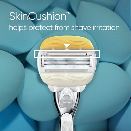 Gillette Venus Comfortglide with Olay, Platinum Metal Handle & 8 Blades – view 4