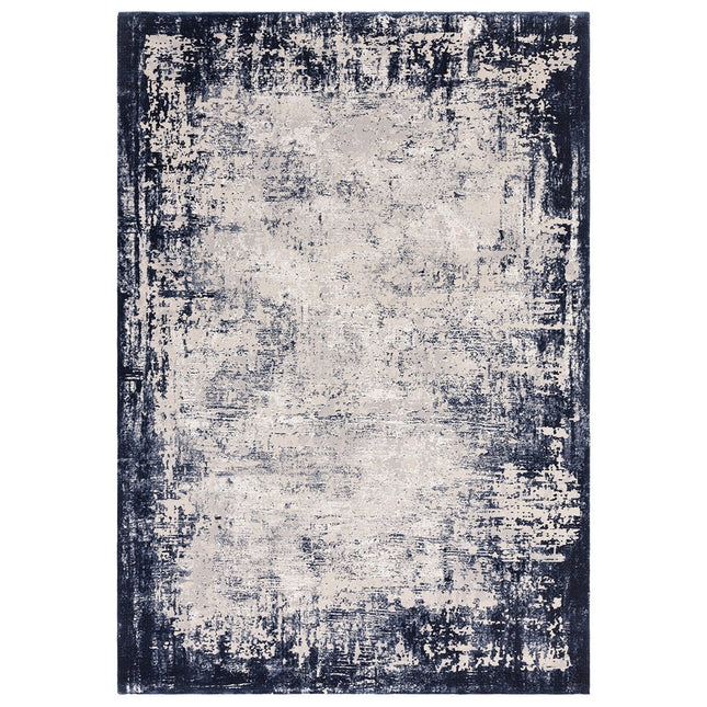 Kuza Border Navy Rug, in 2 Sizes – view 2