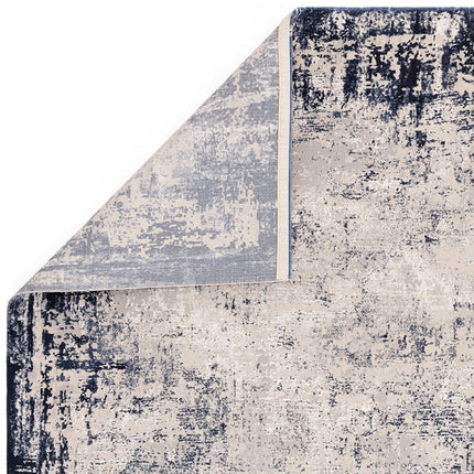 Kuza Border Navy Rug, in 2 Sizes – view 6