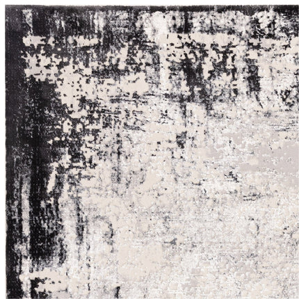 Kuza Border Grey Rug, in 2 Sizes – view 3