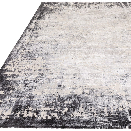 Kuza Border Grey Rug, in 2 Sizes – view 6