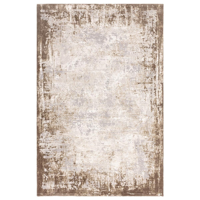Kuza Border Beige Rug, in 2 Sizes – view 2