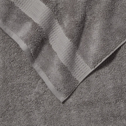 Grandeur 100% Cotton Grey Bath Towels, 2 Pack – view 2