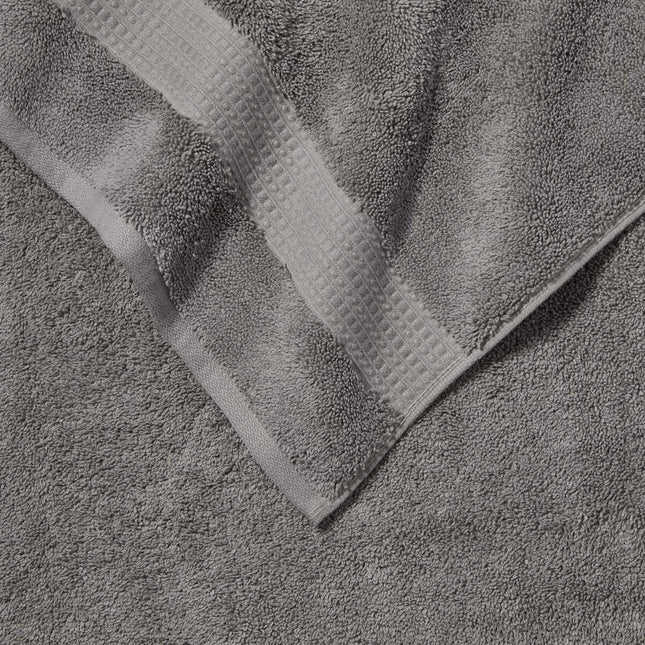 Grandeur 100% Cotton Grey Bath Sheets, 2 Pack – view 2