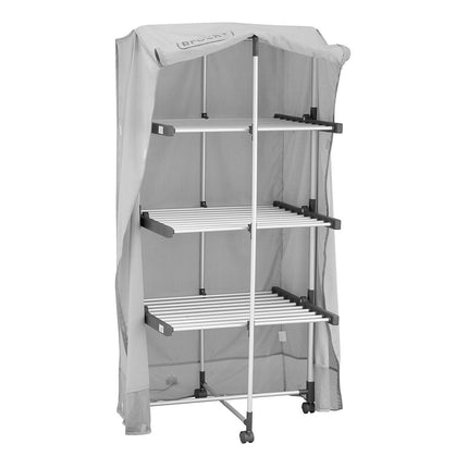 Black + Decker Heated Airer with Cover and Wheels – view 3