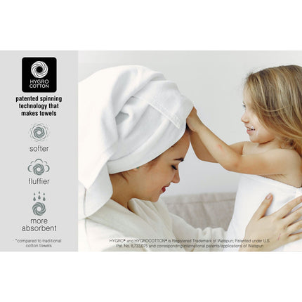 Grandeur 100% Cotton Grey Bath Sheets, 2 Pack – view 3