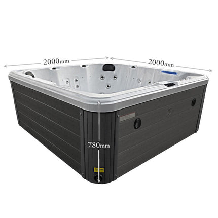 Blue Whale Spa Olive Bay 54-Jet 6 Person Hot Tub - Delivered and Installed – view 4