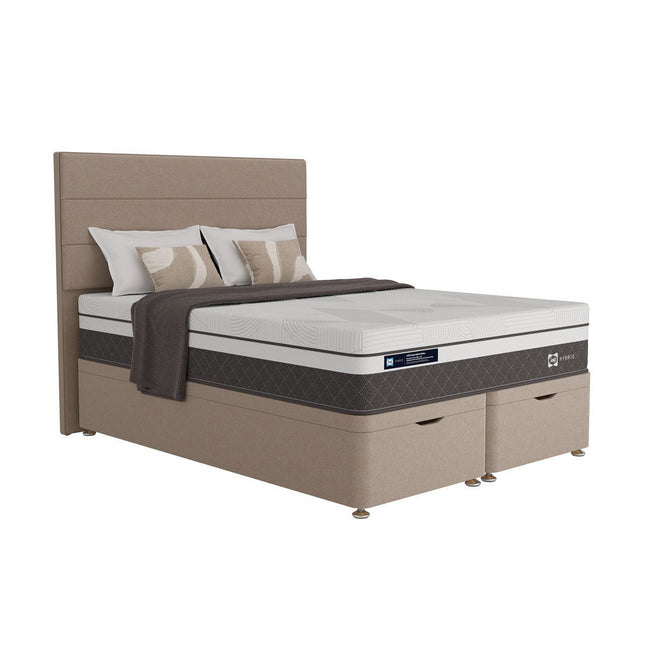 Sealy Full Ottoman Latte Divan Base in 3 Sizes – view 2