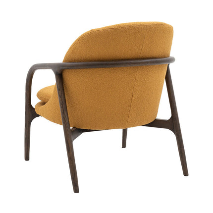 Gallery Alegra Ochre Fabric Armchair – view 7