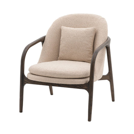 Gallery Alegra Taupe Fabric Armchair – view 4
