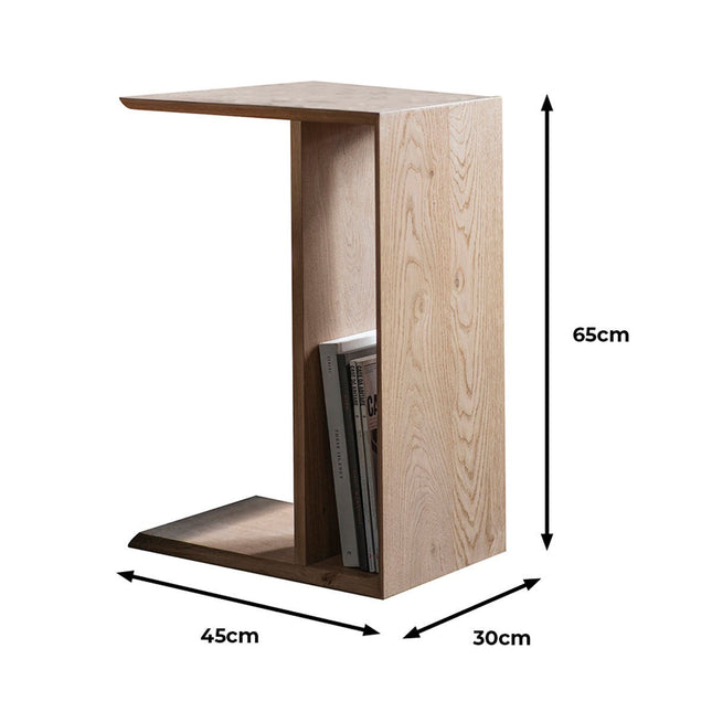 Gallery Milano Oak Sofa Table – view 2