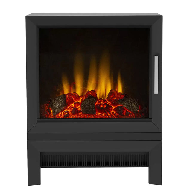 Flare Qube Electric Stove in Black, 2kW