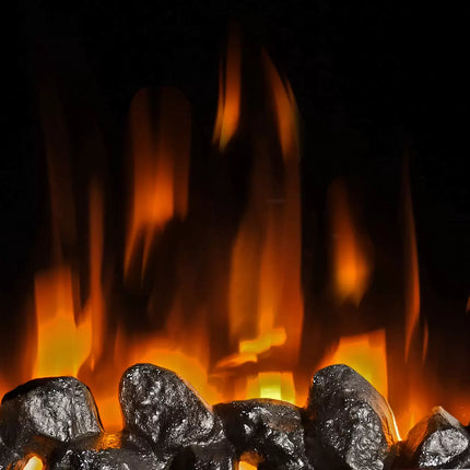 Flare Broadwell Electric Fireplace Suite in Grey, 2kW