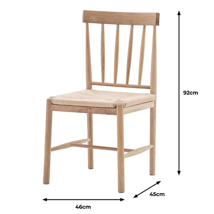 Gallery Eton Rope Dining Chair, 2 Pack – view 2