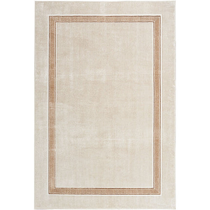 Glitz Cream Border Rug in 3 Sizes – view 2