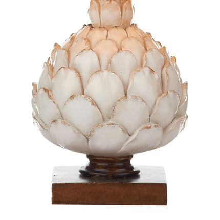 Layer Artichoke Cream Table Lamp with Pleated Shade – view 5