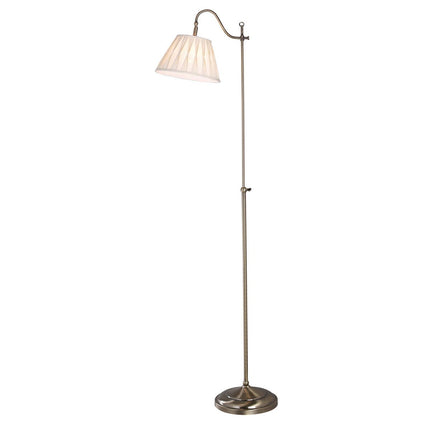 Suffolk Rise & Fall Floor Lamp with Pleated Shade – view 3