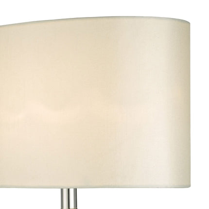 Syracuse Mercury Glass Table Lamp with Cream Shade – view 4