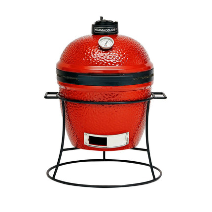 Kamado Joe Junior 13.5" (34cm) Ceramic Charcoal Barbecue Grill + Cover – view 7