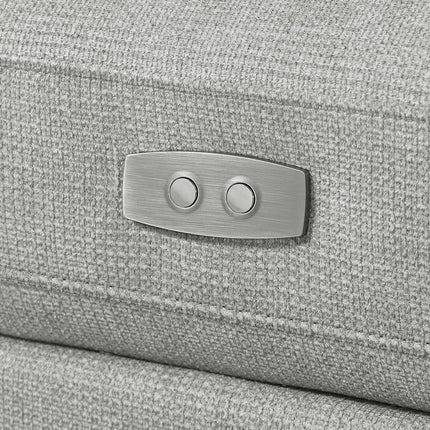 Thomasville Rockford Grey Modular Sofa with Power Footrest – view 4