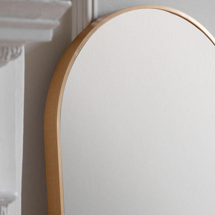 Gallery Yardley Gold Leaner Mirror, 50 x 150 cm – view 4