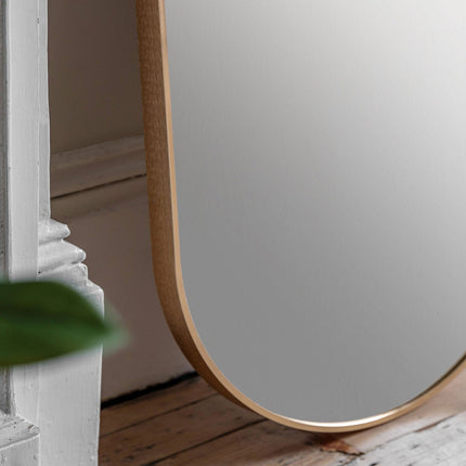 Gallery Yardley Gold Leaner Mirror, 50 x 150 cm – view 5