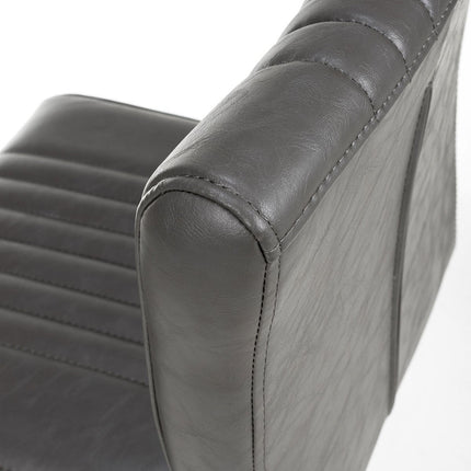 Archer Grey Faux Leather Cantilever Bar Stool, 2 Pack – view 3