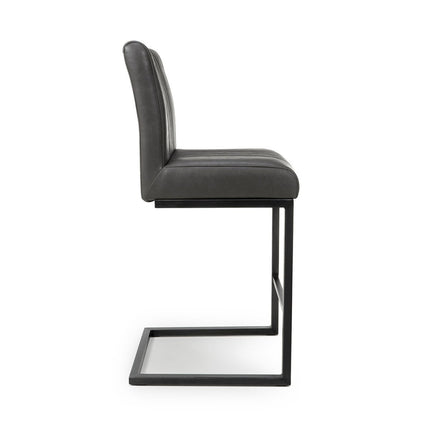 Archer Grey Faux Leather Cantilever Bar Stool, 2 Pack – view 8