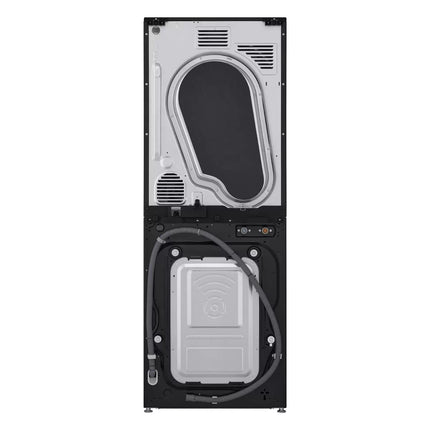 LG WT1210BBTN1, 12kg/10kg, 1400rpm, Washer Tower Rated in A/A+++ in Black Steel