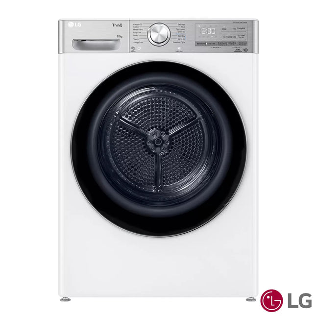 LG FDV1110W, 10kg, Heat Pump Tumble Dryer, A+++ Rated in White