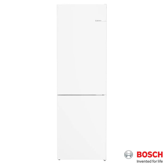 Bosch Series 4 KGN362WDFG 60/40 Frost Free Fridge Freezer - White - D Rated