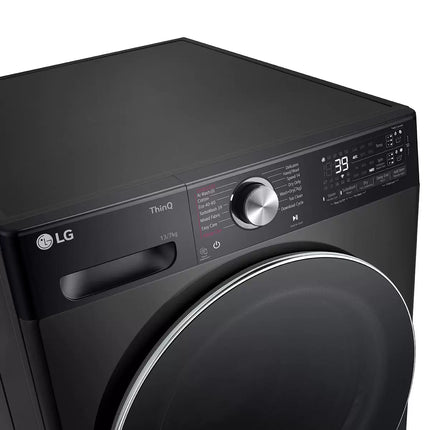 LG FWY937BCTA1 Wifi Connected 13 Kg / 7Kg Washer Dryer with 1400 rpm - Platinum Black - D Rated