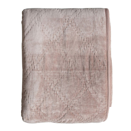 Gallery Quilted Cotton Velvet Bedspread in 4 Colours, 260 x 240 cm – view 4