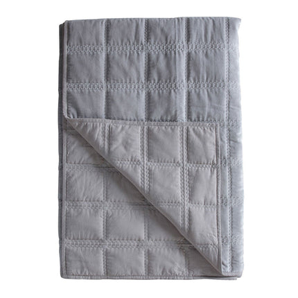 Gallery Quilted Cotton Velvet Bedspread in 4 Colours, 260 x 240 cm – view 3