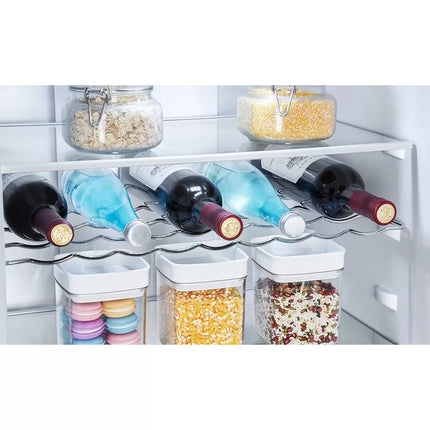 Hisense RB440N4ACA, Fridge Freezer, A Rated in Stainless Steel