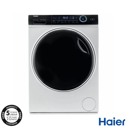 Haier i-Pro Series 7 HW100-B14979 10kg Washing Machine with 1400 rpm - White - A Rated